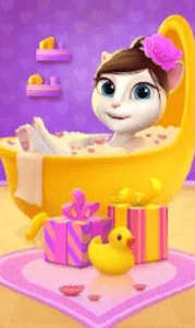 تحميل الملكه انجيلا المتكلمه 2025 My Talking Angela مجانا 4