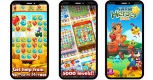 تحميل فارم هيروز ساجا 2025 Farm Heroes Saga مهكره مجانا 1